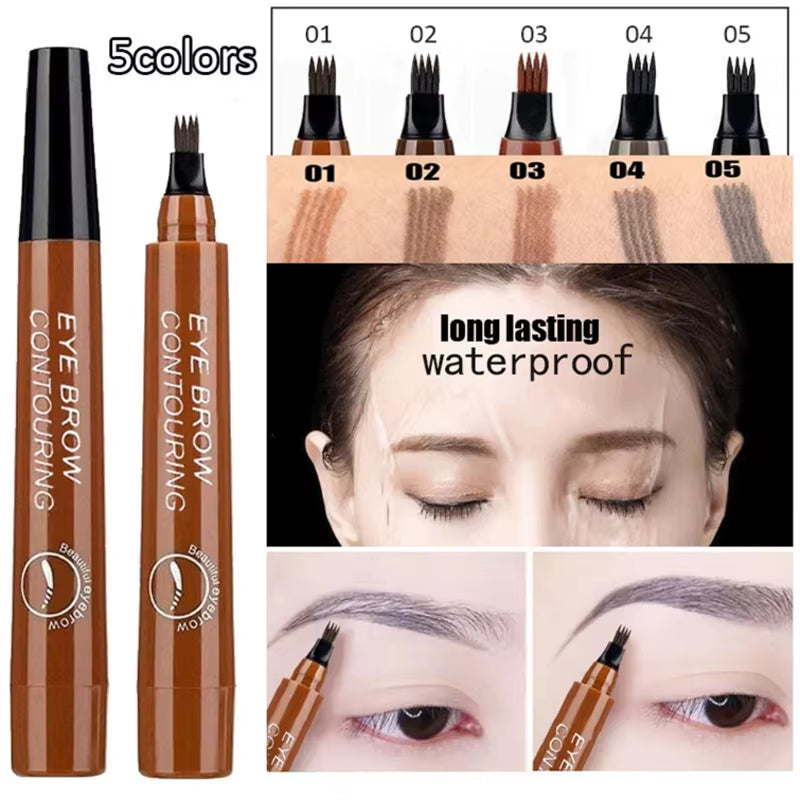 4-Tip Precise Brow Tint Pen