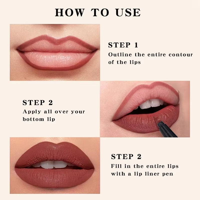 Cool Story Matte Liquid Lip Liner Pencil
