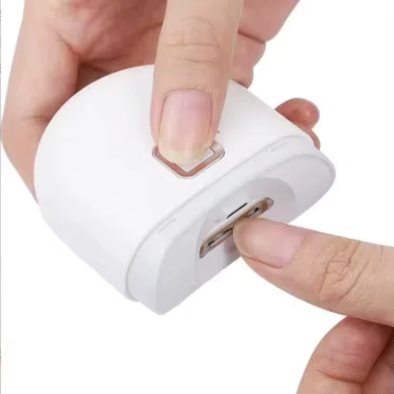1 Pcs Electric Automatic Nail Clipper Manicure Nail Trimmer for Adult Finger Toe Scissors Pedicure Thick Nails Cutter Sharpener