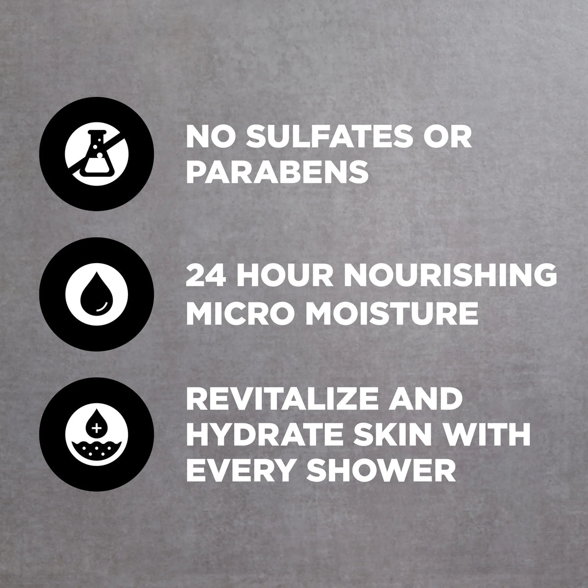 (4 Pack)  Purifying Hydrating Face & Body Wash for Men Charcoal & Clay, 30 Oz