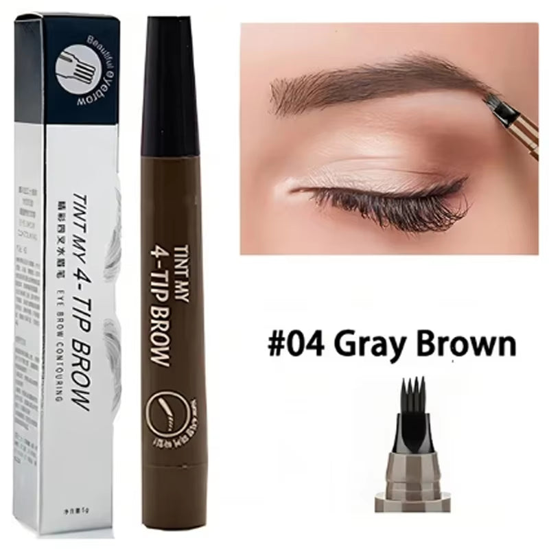 4-Tip Precise Brow Tint Pen