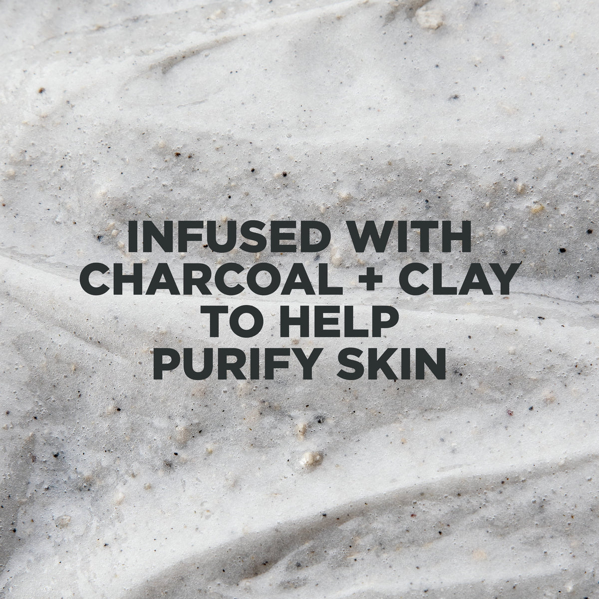 (4 Pack)  Purifying Hydrating Face & Body Wash for Men Charcoal & Clay, 30 Oz
