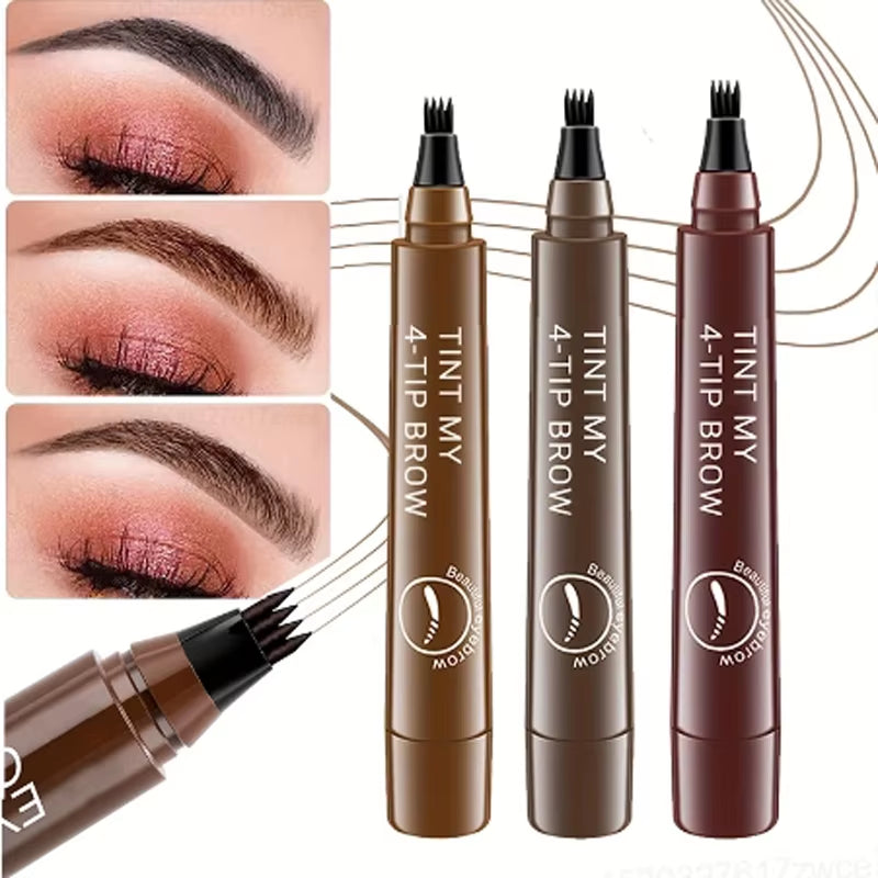 4-Tip Precise Brow Tint Pen